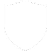 White shield icon